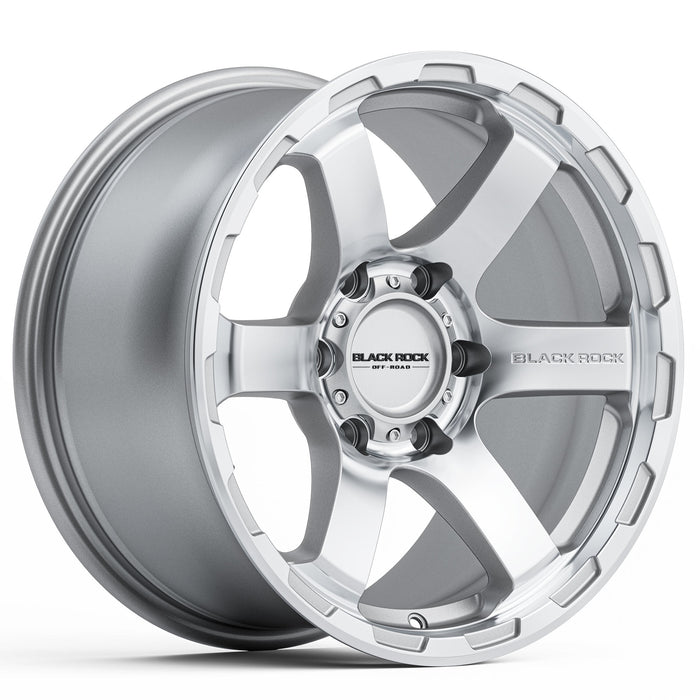 Black Rock GRIP Silver Machined