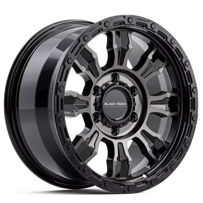 Black Rock VENTURE Gloss Black Dark Tint