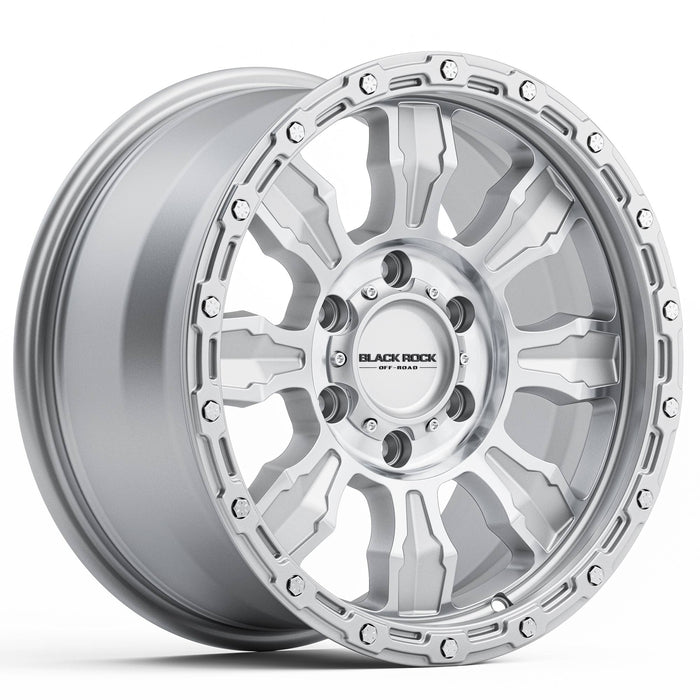 Black Rock VENTURE Silver Machined