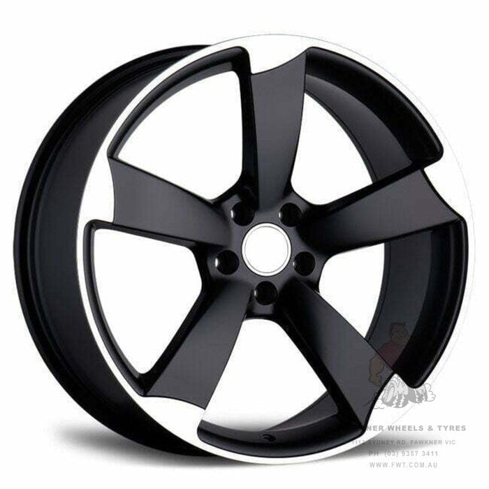 REP 628 Au Satin Black Machined Face