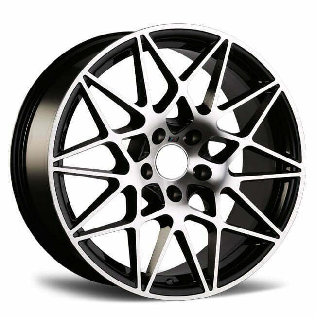 REP 758 Bm Black Machined Face