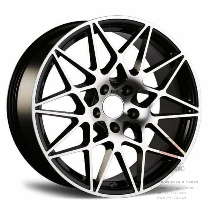 REP 758 Bm Black Machined Face