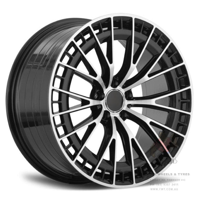 REP 8132 MB Black Machined Face