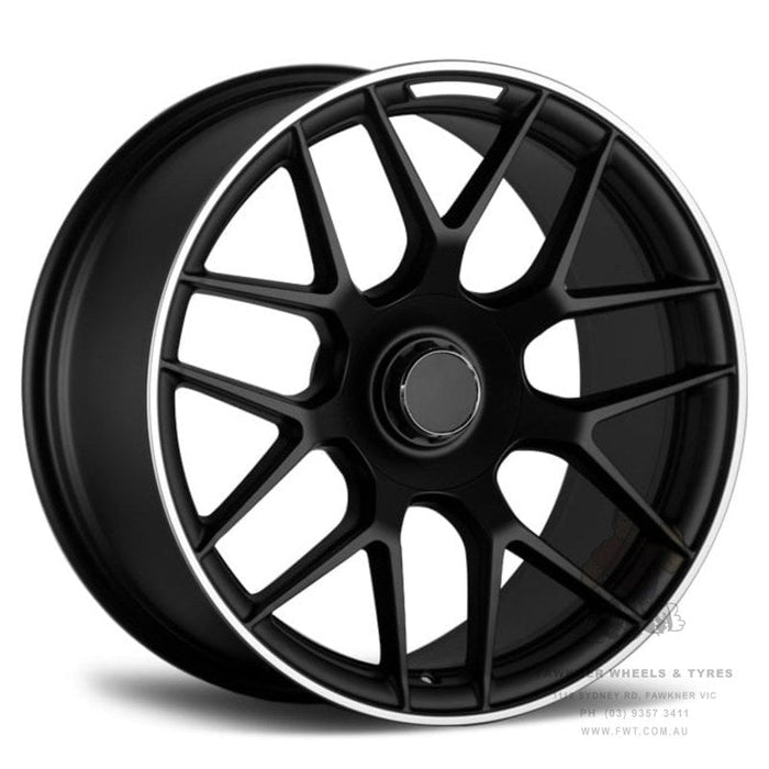 REP 852 MB Matte Black Machined Lip