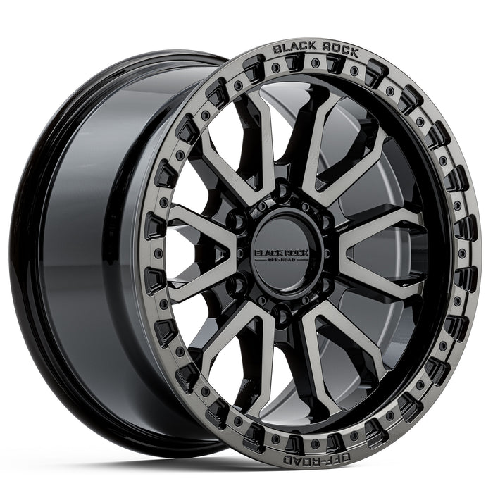 Black Rock COBRA Gloss Black With Dark Tint