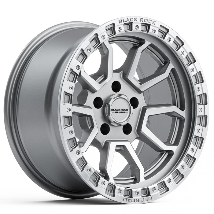 Black Rock COBRA 5s Silver Machined