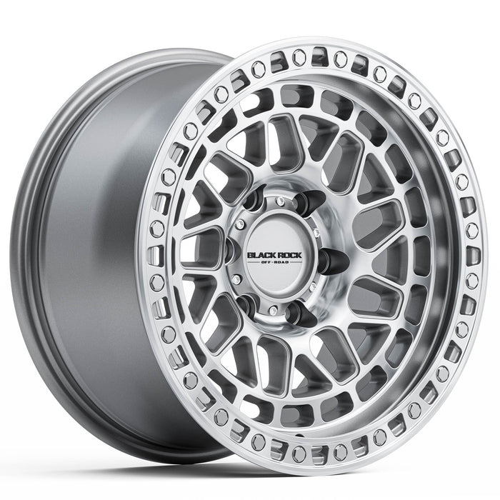 Black Rock FURY Silver Machined