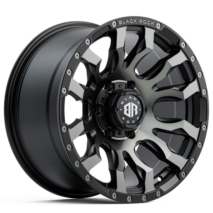 Black Rock VULCAN Matte Black Tinted