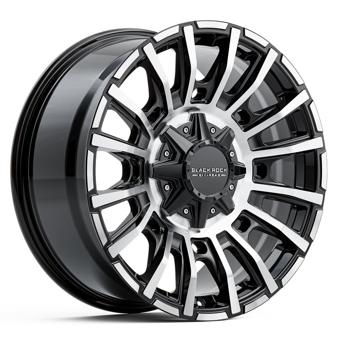 Black Rock MAYHEM Gloss Black Machined Face