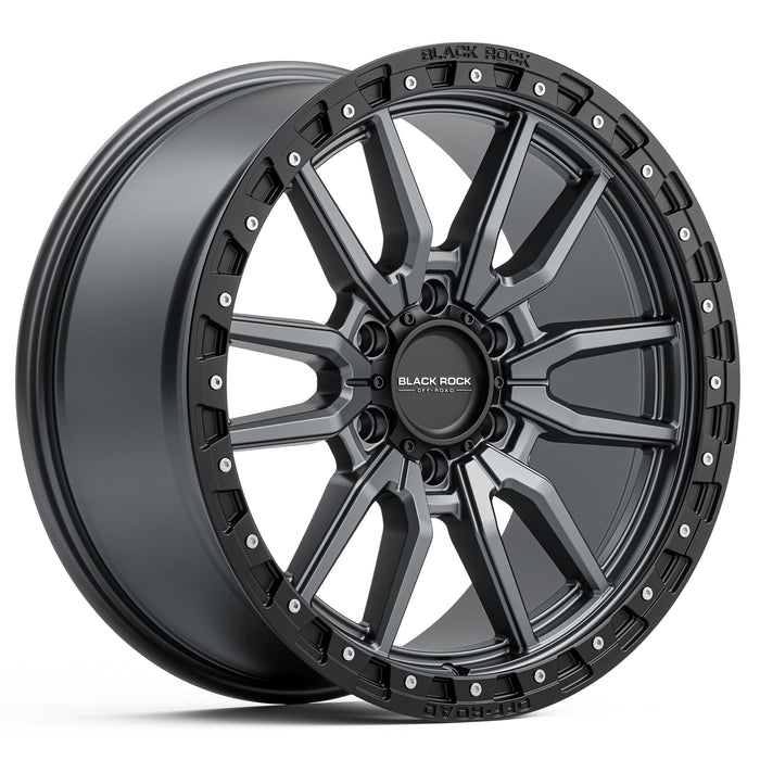 Black Rock RAMBLER Dark Grey With Black Ring