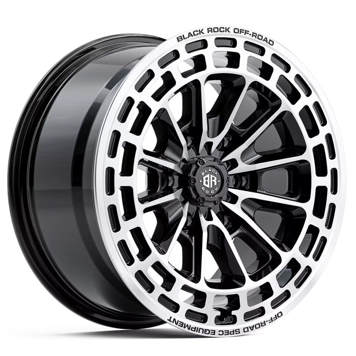 Black Rock VORTEX Gloss Black Machined