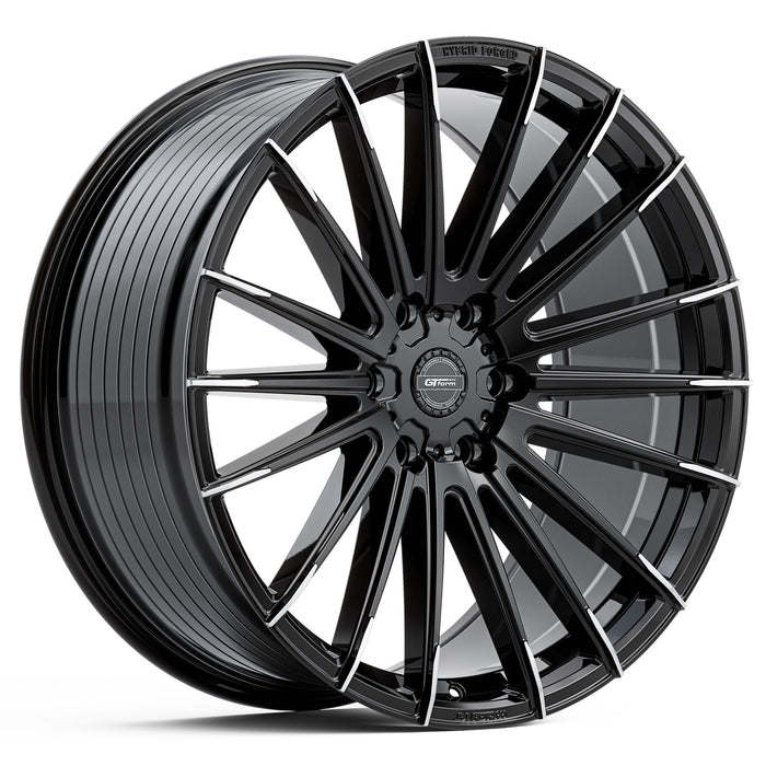 GT Form GFS8 Gloss Black Machined Tips