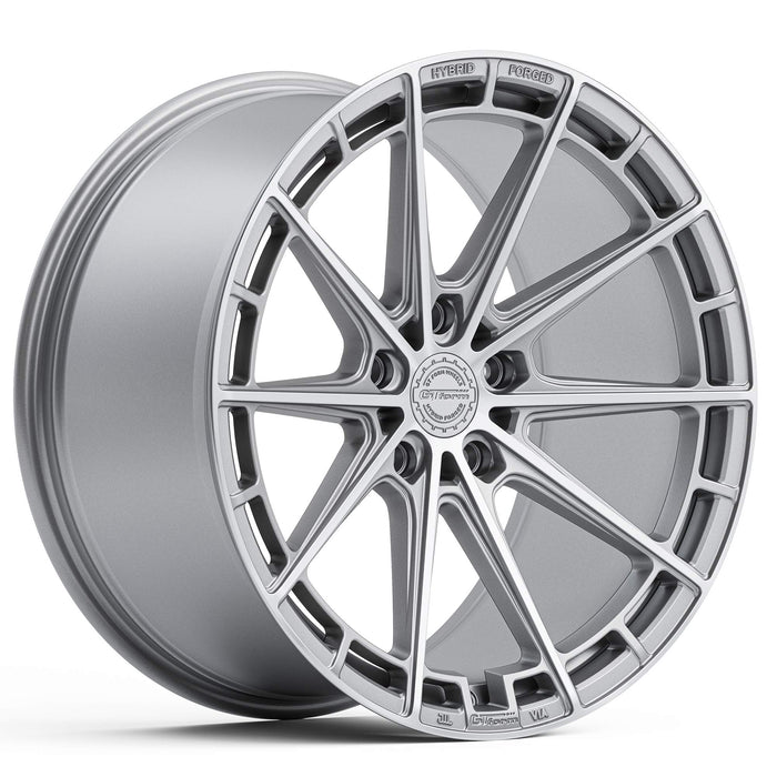 GT Form HF1.1 Hybrid Forged Silver Machined