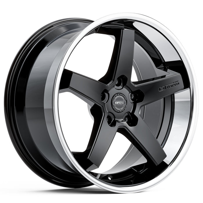 GT Form LEGACY Gloss Black With Chrome Lip