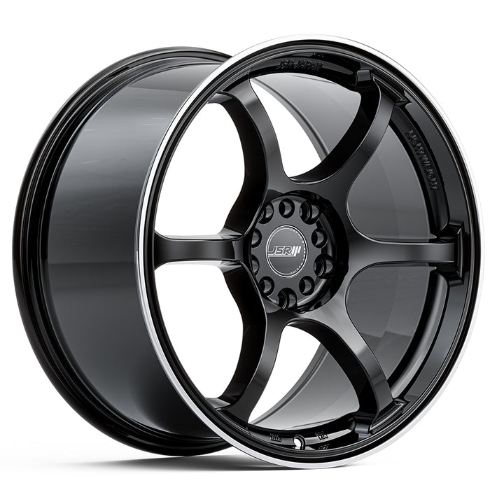 JSR ST06 Gloss Black Machined Lip