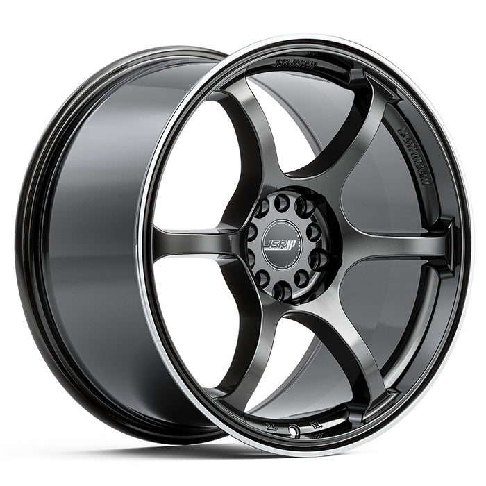 JSR ST06 Gunmetal Grey Machined Lip