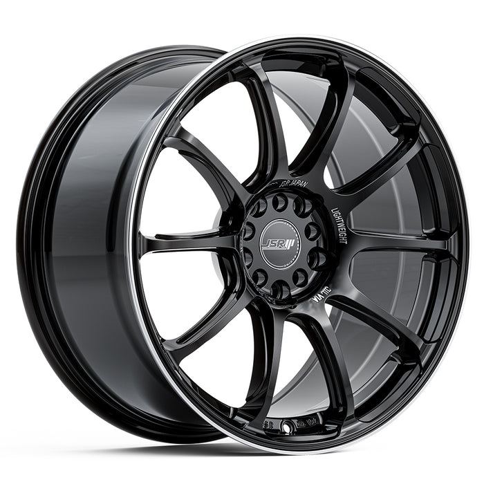 JSR ST10 Gloss Black Machined Lip