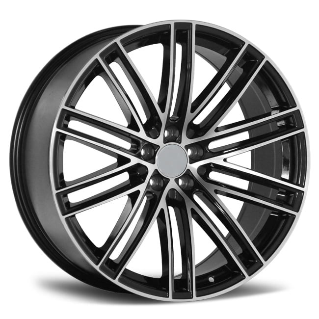REP 866 Pc Black Machined Face