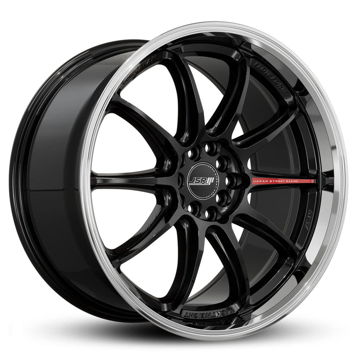 JSR ST37 Gloss Black Machined Lip