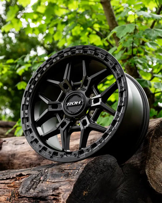 ROH Axe Matte Black wheel