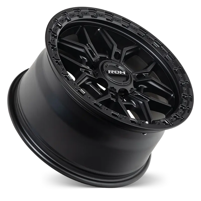 ROH Axe Matte Black wheel concave