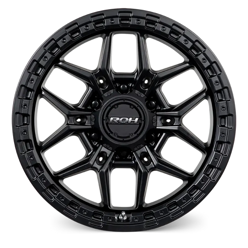 ROH Axe Matte Black wheel front