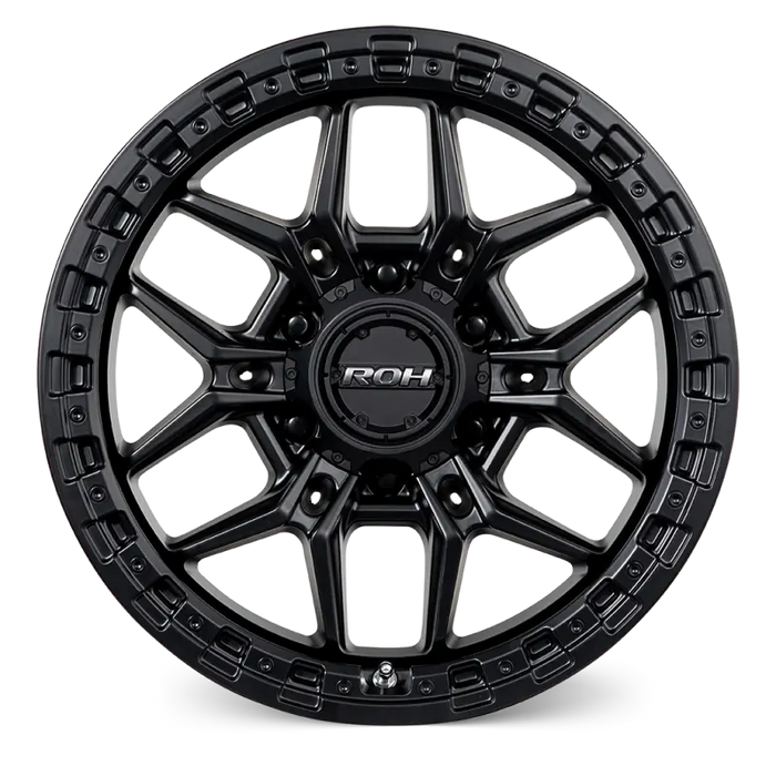 ROH Axe Matte Black wheel front