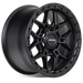 ROH Axe Matte Black wheel angle