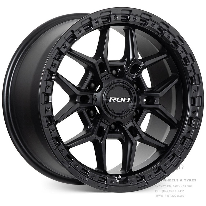 ROH Axe Matte Graphite Black Lip