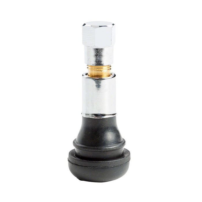 Valve stem with chrome cap and sleeve