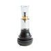 Valve stem with chrome cap and sleeve