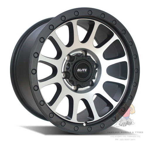 Elite Podium Satin Black Machined