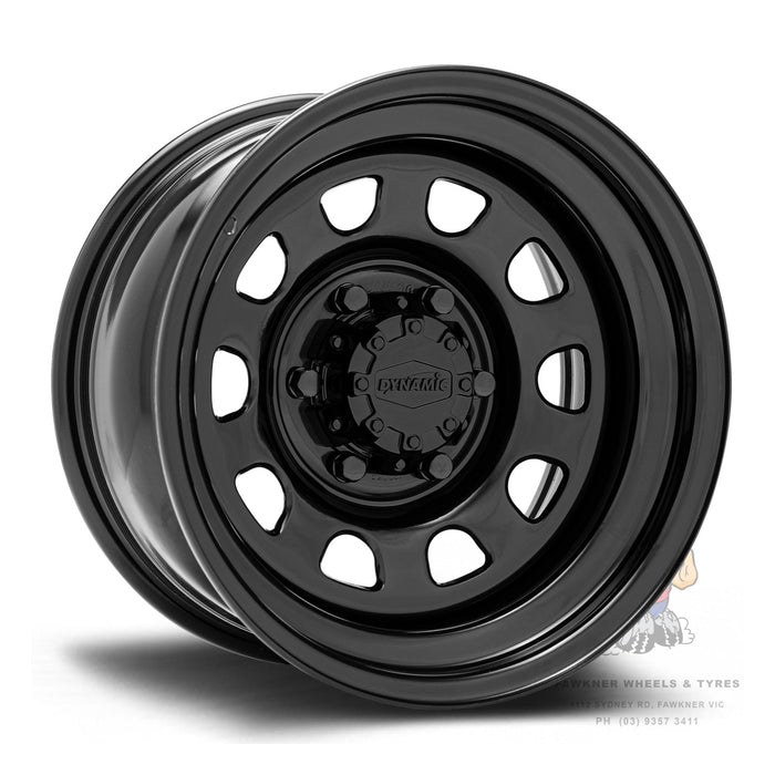 Dynamic Steel D Shape Satin Black