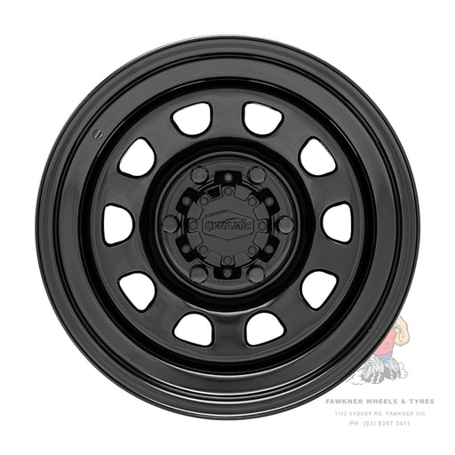 Dynamic Steel D Shape Satin Black