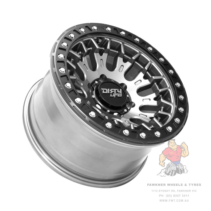 Dirty Life Dual Tek DT3 Gloss Metallic Graphite