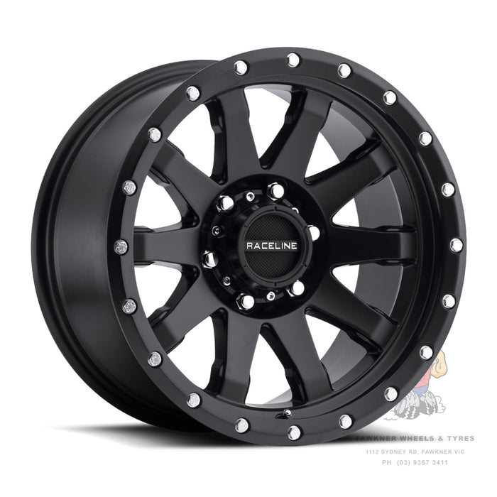 Raceline Clutch Matte Black