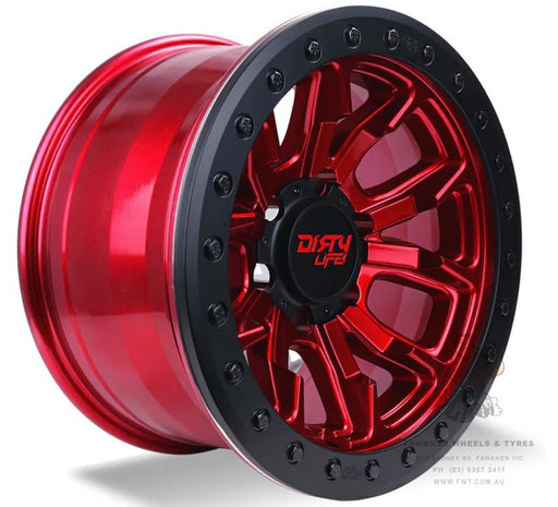 Dirty Life Dual Tek DT1 Crimson Candy Red