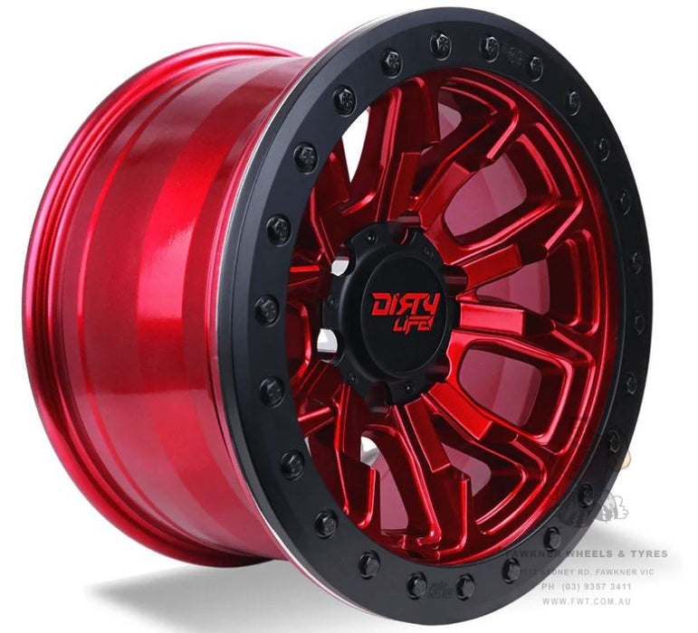 Dirty Life Dual Tek DT1 Crimson Candy Red