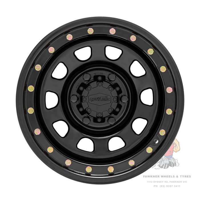 Dynamic Steel Imitation D Shape Satin Black