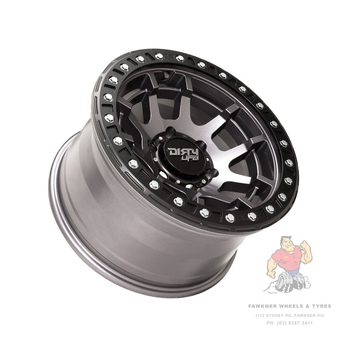 Dirty Life Dual Tek DT4 Gloss Metallic Graphite