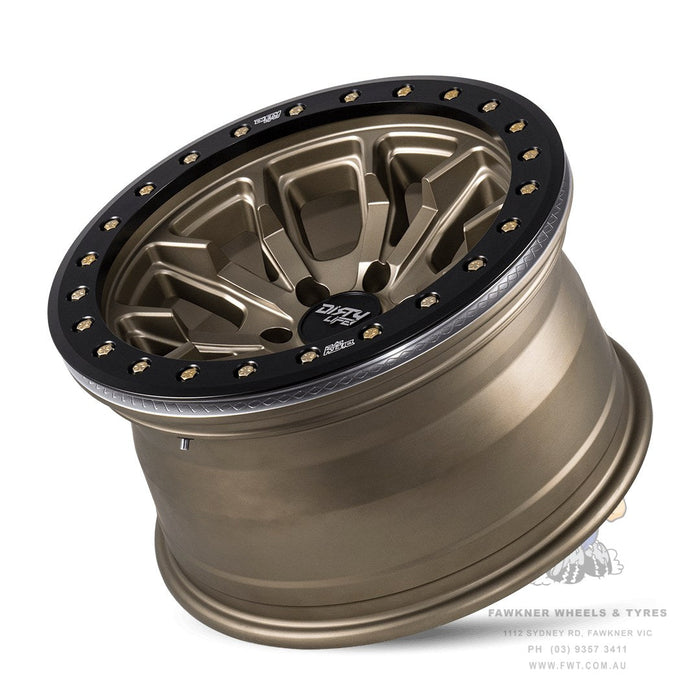 Dirty Life Dual Tek DT1 Satin Gold Black Lip