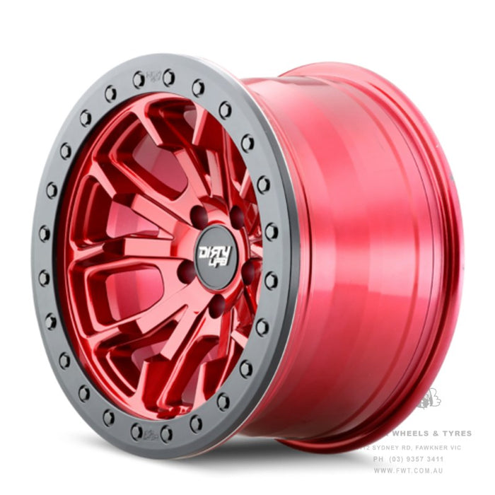 Dirty Life Dual Tek DT1 Crimson Candy Red