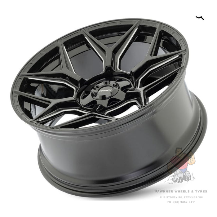 Mayhem Vanquish Gloss Black Milled