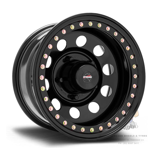 Dynamic Steel Genuine Beadlock D Shape Satin Black