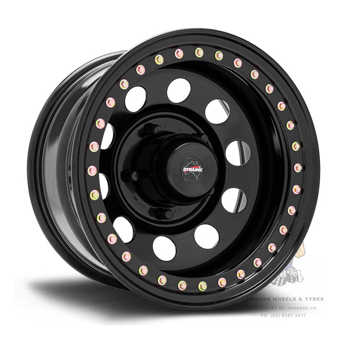 Dynamic Steel Genuine Beadlock D Shape Satin Black
