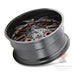 Mayhem Cogent Gloss Black Milled Red