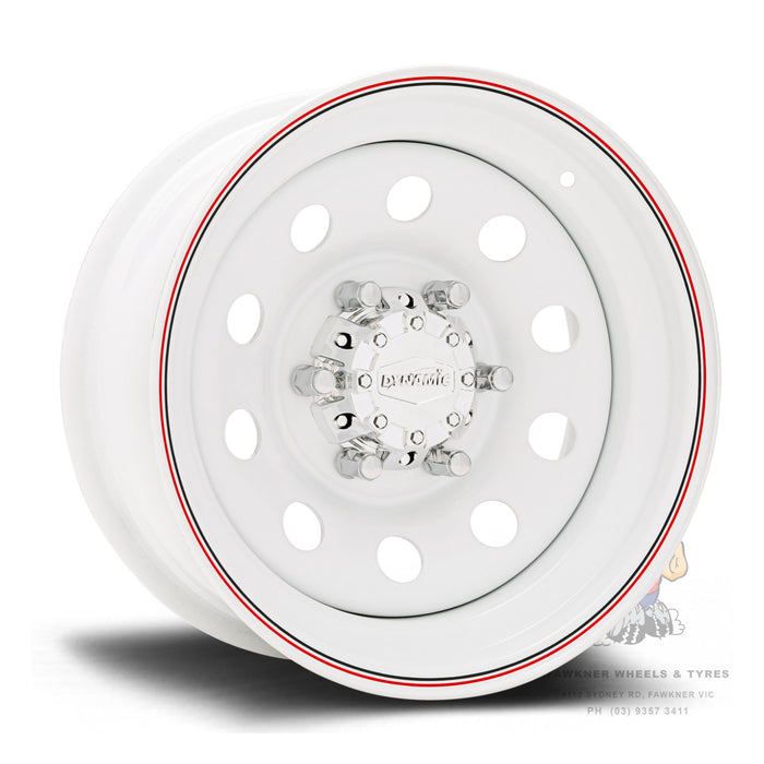 Dynamic Steel Round Mine Spec White HL 6mm/4mm