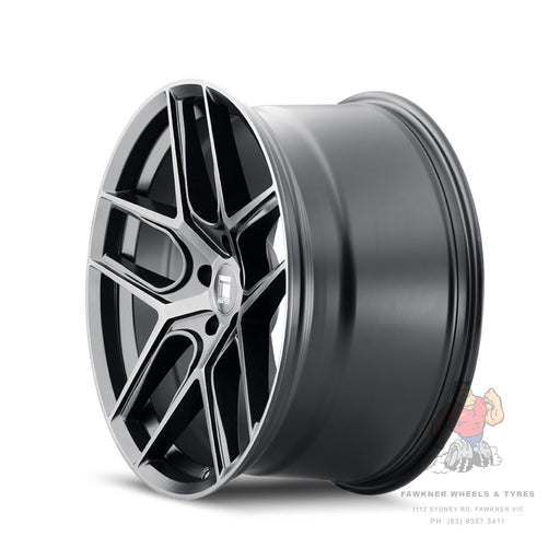 DWC DWC79 Brushed Matte Black Dark Tint