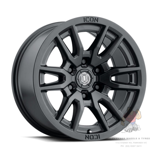 ICON Alloys Vector 6 Satin Black