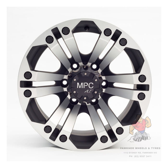 MPC General Black Machined Black Rivot